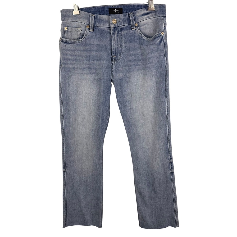 7 For All Mankind‎ Jeans Women's Size 29 Kimmie Straight Leg Cropped
